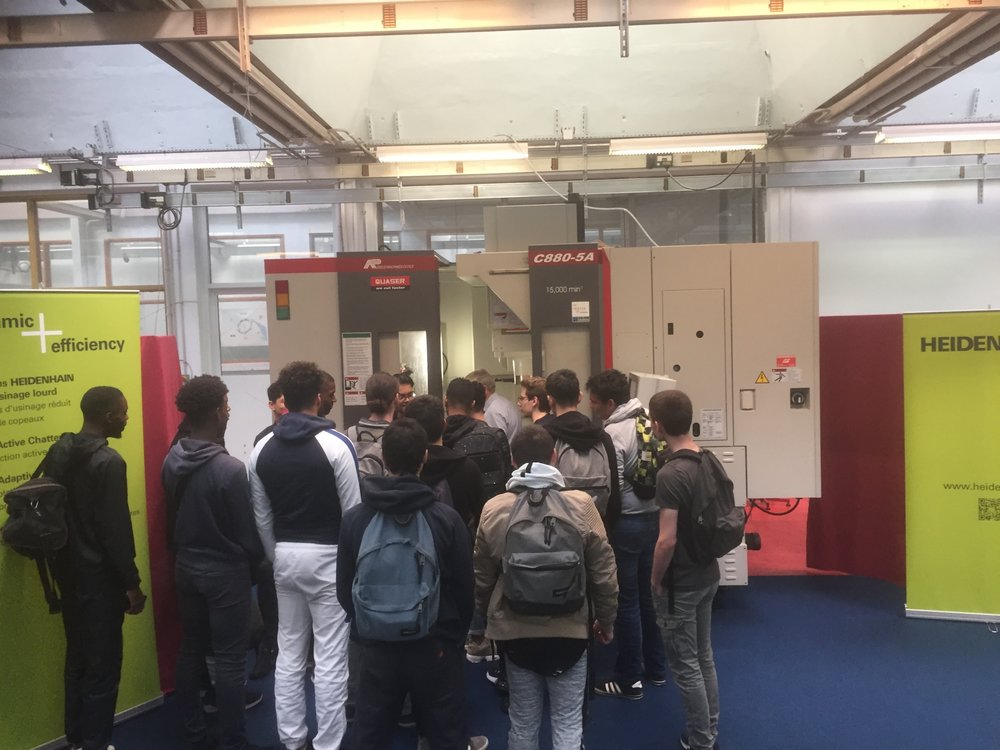 HEIDENHAIN rapproche les mondes de l’enseignement et de l’industrie